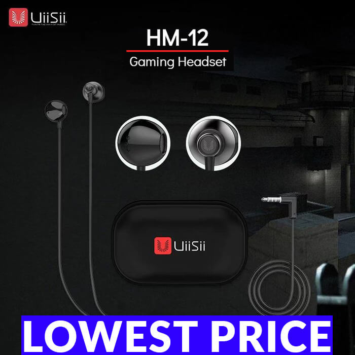 Original UiiSii HM12 Gaming Headset On-Ear Deep Bass Good ...